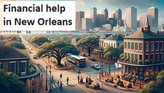 Financial help in New Orleans