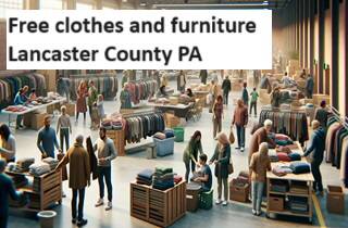 Free clothes and furniture Lancaster County PA