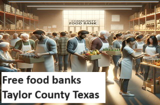 Free food banks Taylor County Texas