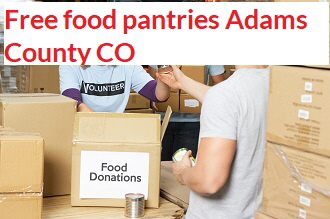 Free food pantries Adams County CO
