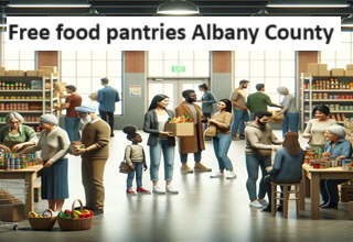 Free food pantries Albany County