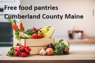 Free food pantries Cumberland County Maine