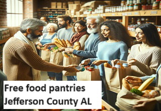 Free food pantries Jefferson County AL