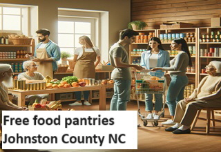 Free food pantries Johnston County NC