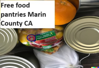 Free food pantries Marin County CA