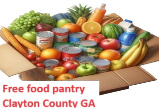 Free food pantry Clayton County GA