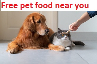 Free pet food near you
