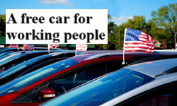 A free car for working people