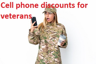 Cell phone discounts for veterans