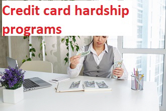 Credit card hardship programs