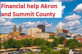 Financial help Akron and Summit County OH