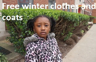 Find free winter clothes