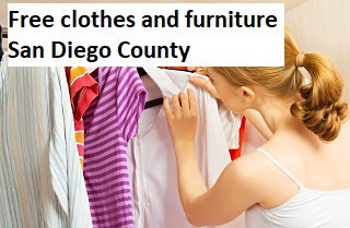 Free clothes and furniture San Diego County