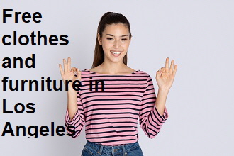 Free clothes and furniture in Los Angeles
