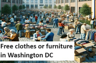 Free clothes or furniture in Washington DC