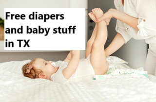 Free diapers and baby stuff in TX