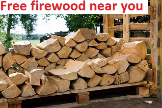 Free firewood near you