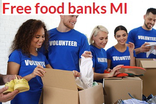 Free food banks MI