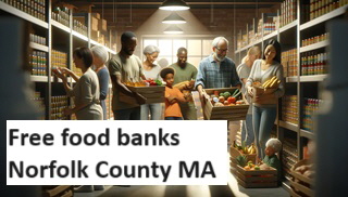 Free food banks Norfolk County MA