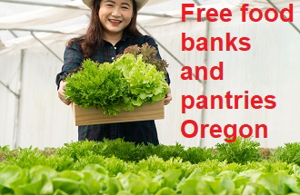 Free food banks and pantries Oregon