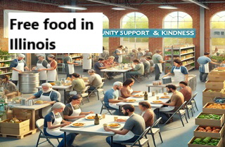 Free food in Illinois