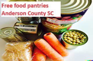 Free food pantries Anderson County SC
