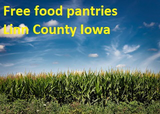 Free food pantries Linn County Iowa