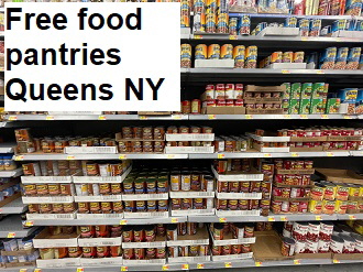 Free food pantries Queens NY
