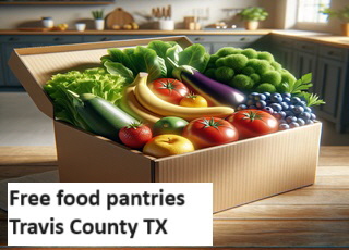 Free food pantries Travis County TX
