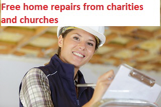 Free home repairs from charities and churches