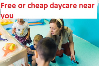 Free or cheap daycare near you