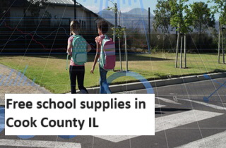 Free school supplies in Cook County IL