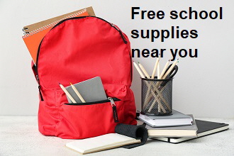 Free school supplies near you