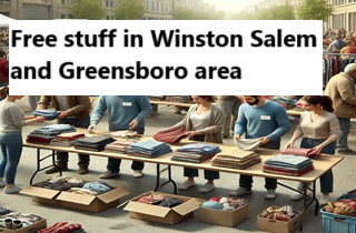 Free stuff in Winston Salem and Greensboro area Free stuff in Winston Salem and Greensboro area