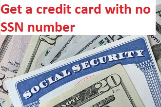 Get a credit card with no SSN number