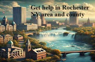Get help in Rochester NY area and county