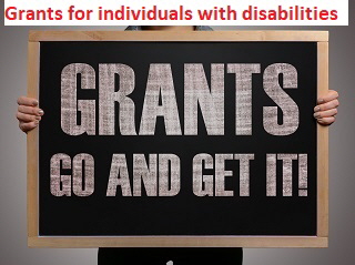 Grants for individuals with disabilities