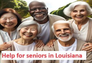 Help for seniors in Louisiana Help for seniors in Louisiana