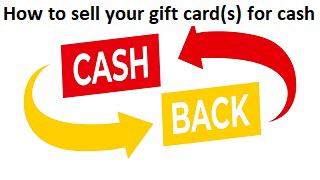 How to sell your gift card for cash