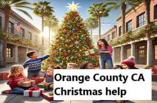 Orange County CA Christmas help