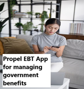 Propel EBT App for managing government benefits