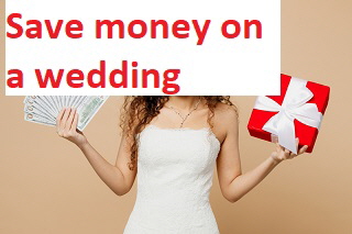 Save money on a wedding