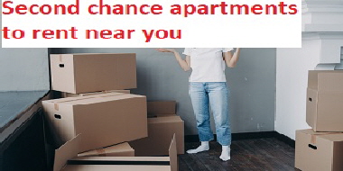 Second chance apartments to rent near you