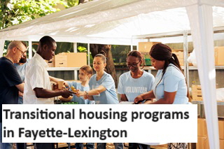 Transitional housing programs in Fayette-Lexington