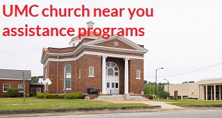 UMC church near you assistance programs