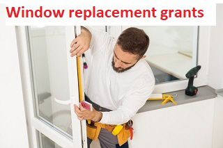 Window replacement grant for low-income families