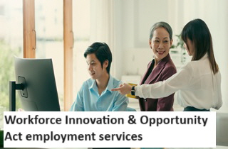 Workforce Innovation and Opportunity Act employment services