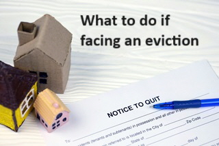 what to do if facing an eviction